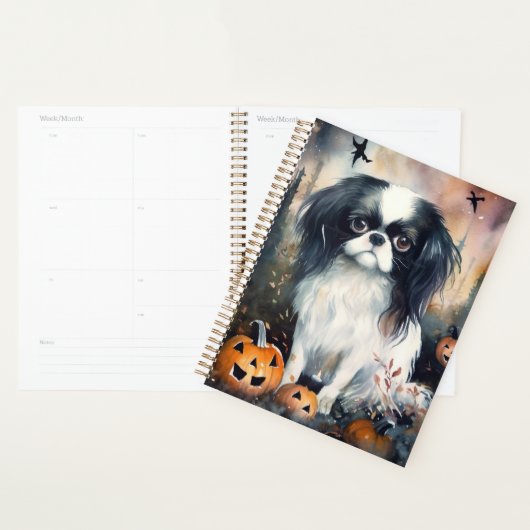 Halloween Japanse kin met pompoenen eng Planner (Display)