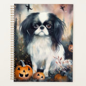 Halloween Japanse kin met pompoenen eng Planner (Voorkant)