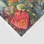 Halloween Jeweled Skeleton Tissuepapier (Detail)