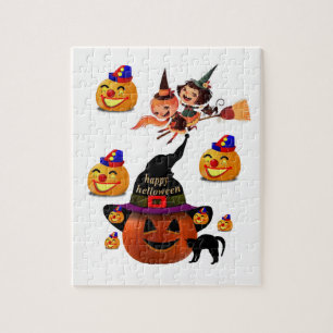 Halloween Jigzaag Puzzle Legpuzzel