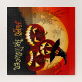 Halloween Jigzaag Puzzle Legpuzzel (Horizontaal)
