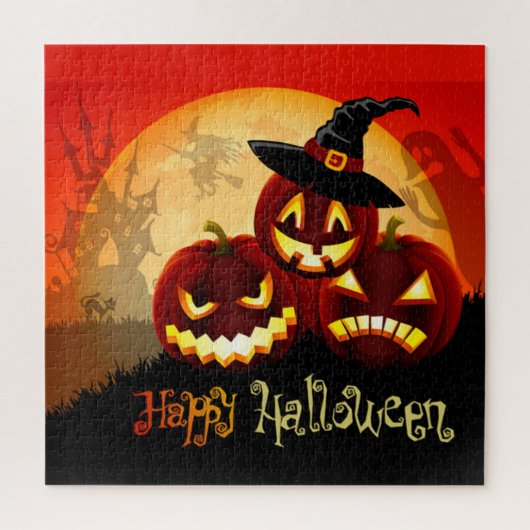 Halloween Jigzaag Puzzle Legpuzzel (Verticaal)