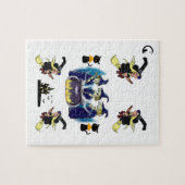 Halloween Jigzaag Puzzle Legpuzzel (Horizontaal)