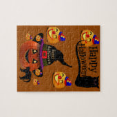 Halloween Jigzaag Puzzle Legpuzzel (Horizontaal)