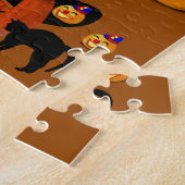Halloween Jigzaag Puzzle Legpuzzel (Zijkant)