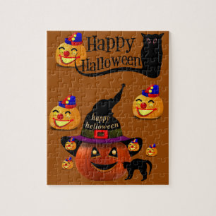 Halloween Jigzaag Puzzle Legpuzzel