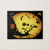 Halloween Jigzaag Puzzle Legpuzzel (Horizontaal)