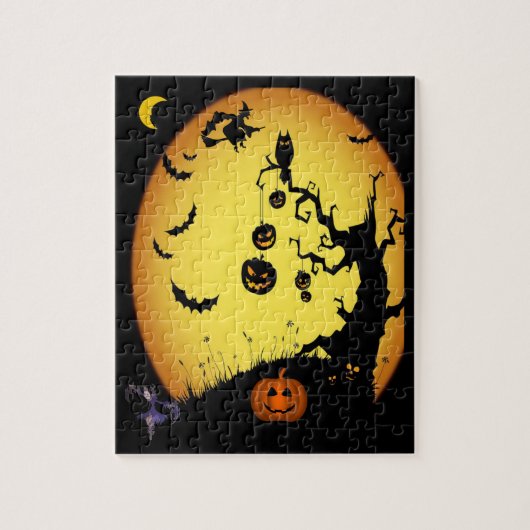 Halloween Jigzaag Puzzle Legpuzzel (Verticaal)