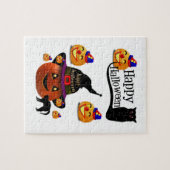 Halloween Jigzaag Puzzle Legpuzzel (Horizontaal)