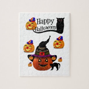 Halloween Jigzaag Puzzle Legpuzzel