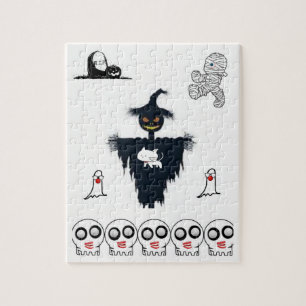 Halloween Jigzaag Puzzle Legpuzzel