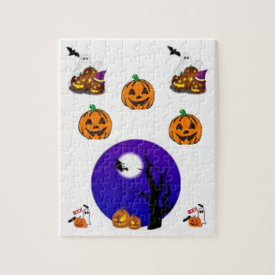 Halloween Jigzaag Puzzle Legpuzzel