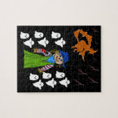 Halloween Jigzaag Puzzle Legpuzzel (Horizontaal)