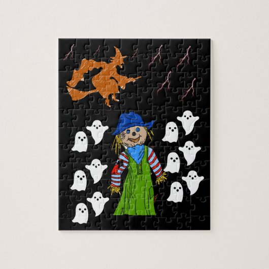 Halloween Jigzaag Puzzle Legpuzzel (Verticaal)