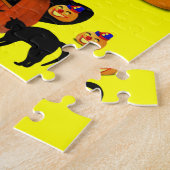 Halloween Jigzaag Puzzle Legpuzzel (Zijkant)
