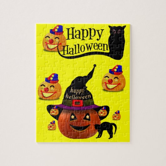 Halloween Jigzaag Puzzle Legpuzzel (Verticaal)