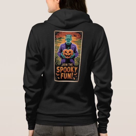 Halloween - Join the spooky Fun Hoodie (Achterkant)