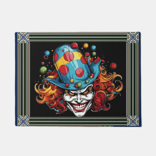 Halloween/Joker Doormat Deurmat (Voorkant)