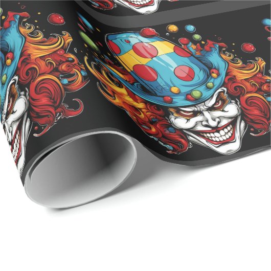 Halloween/Joker inpakpapier (Rol Hoek)