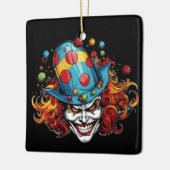 Halloween/Joker Keramisch Ornament (Links)