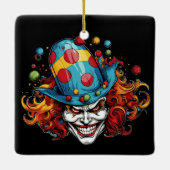 Halloween/Joker Keramisch Ornament (Achterkant)