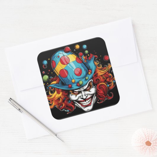 Halloween/Joker Sticker (Envelop)