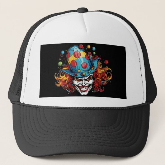 Halloween/Joker Trucker Hat Pet (Voorkant)