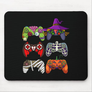 Halloween Jongens Gamer Skelet Zombie Gaming Contr Muismat