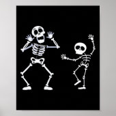 Halloween Jongens Meisjes Kinder Skelet Griddy Dan Poster (Voorkant)