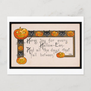  Halloween Joy Briefkaart