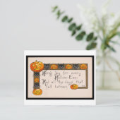  Halloween Joy Briefkaart (Staand voorkant)