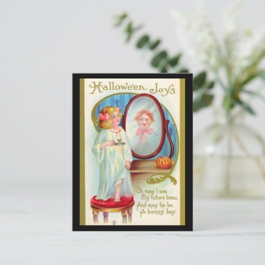 Halloween Joys Briefkaart (Staand voorkant)