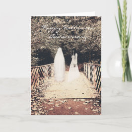 Halloween-Jubileum op de brugkaart Kaart