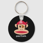 Halloween Julius Pirate Monkey Logo Sleutelhanger (Voorkant)
