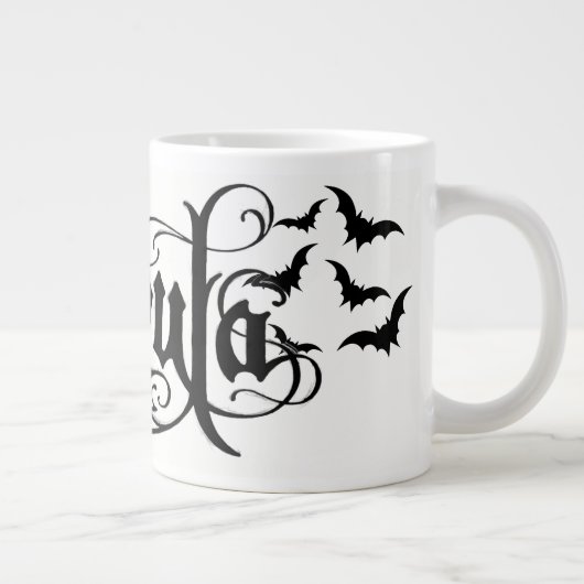 Halloween Jumbo Mok-Dracula Grote Koffiekop (Rechts)