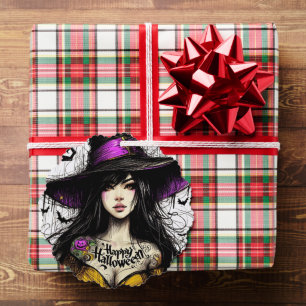 Halloween Just Got Witchier beroemd gemaakt door H Ornament Kaart