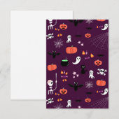 Halloween Kaart (Voorkant / Achterkant)