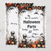 Halloween Kaart (Voorkant / Achterkant)