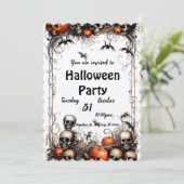 Halloween Kaart (Staand voorkant)