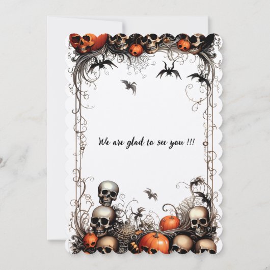 Halloween Kaart (Achterkant)