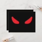 Halloween Kaart (Voorkant / Achterkant in situ)