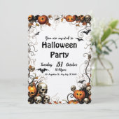 Halloween Kaart (Staand voorkant)