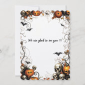 Halloween Kaart (Achterkant)