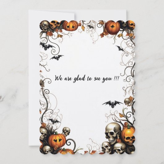 Halloween Kaart (Achterkant)