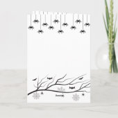 Halloween Kaart (Achterkant)