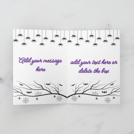 Halloween Kaart (Binnen)