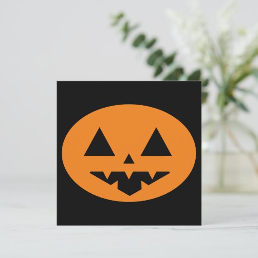 Halloween Kaart (Staand voorkant)