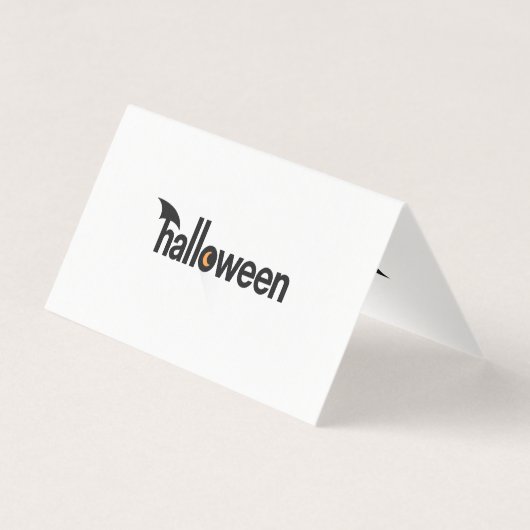 Halloween Kaart (Achterkant)