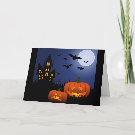 Halloween Kaart (Voorkant)