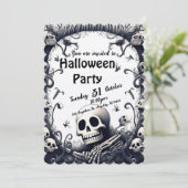 Halloween Kaart (Staand voorkant)